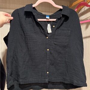 Old Navy Classic Black Shirt